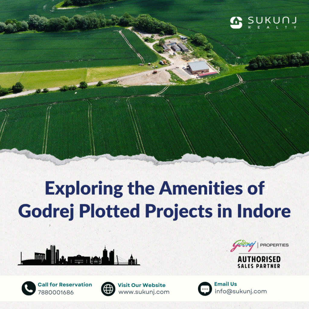 Godrej plotted development in Indore with green landscapes