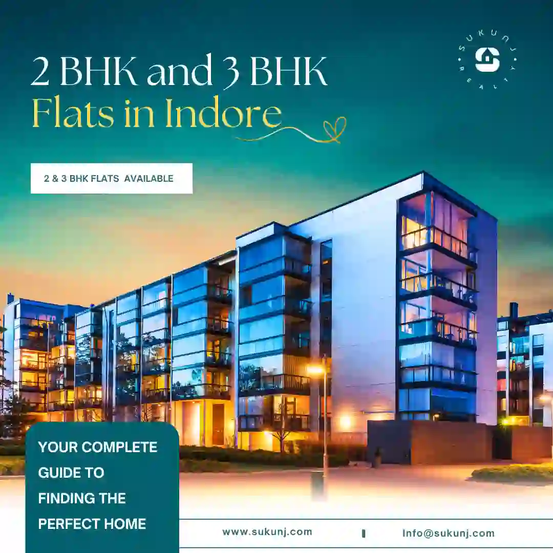 2 BHK and 3 BHK Flats in Indore