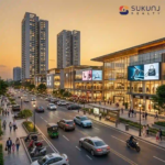 Modern residential and commercial high-rises showcasing the vibrant Vijay Nagar Indore real estate investment landscape.