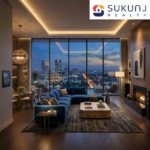 Luxurious penthouse interior showcasing premium NRI investment in Indore real estate.
