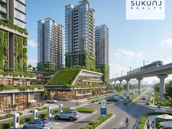 Modern commercial real estate complex highlighting high-ROI Property Investment in Indore during 2026.