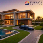 A modern luxury villa representing an Ultra posh area of Indore. A modern luxury villa representing an Ultra posh area of Indore.